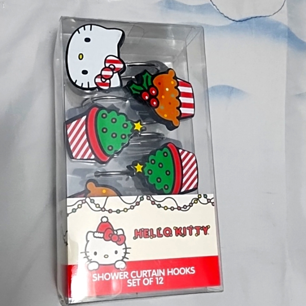 Hello Kitty Shower Curtain Hooks